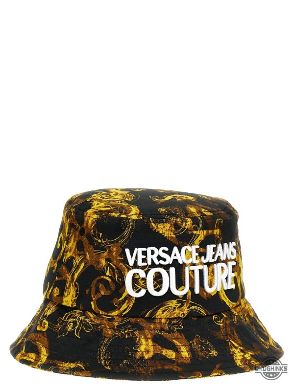 versace bucket hat replica versace jeans couture all over printed hats 2024