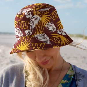 nfl washington commanders bucket hat for men women football fans