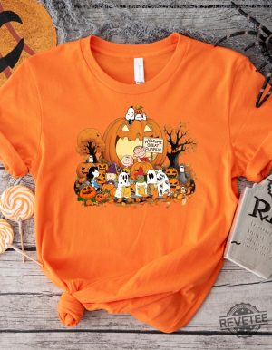 Welcome Great Pumpkin Chris Brown Shirt Snoopy Halloween Shirt Snoopy Halloween Costume Charlie Brown Shirt revetee 5