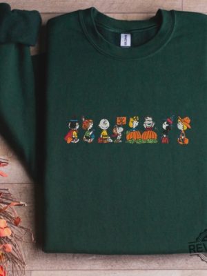 Charlie Brown Embroidered Crewneck Snoopy Halloween Shirt Snoopy Halloween Costume Charlie Brown Shirt revetee 2