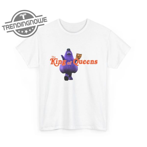 Grimace Mets The King Of Queens Shirt trendingnowe 1