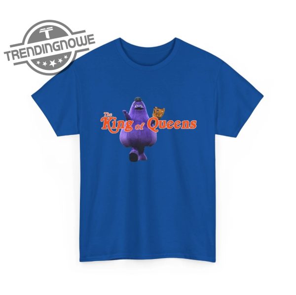 Grimace Mets The King Of Queens Shirt trendingnowe 3