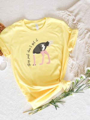 They Just Dont Get It T Shirt Ostrich Funny Text Shirt Sarcastic Shirt Funny Tshirt Designs Ostrich Shirt revetee 6