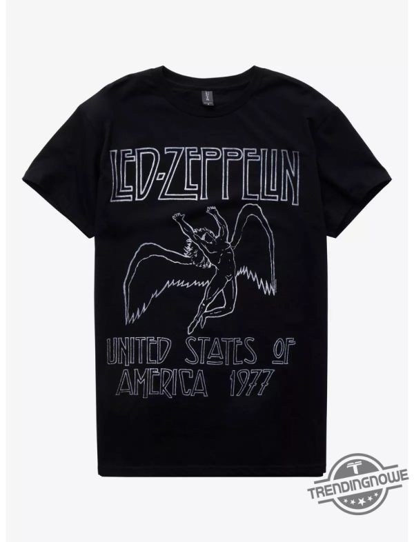 Led Zeppelin 1977 Shirt trendingnowe 1