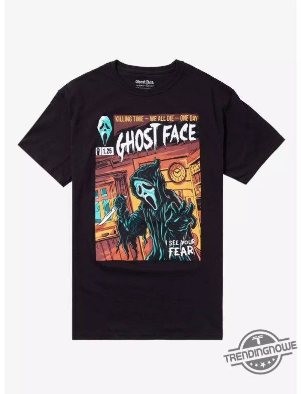 Ghost Face Comic Cover Shirt trendingnowe 1