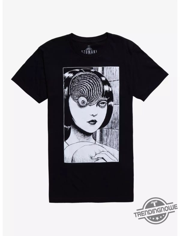 Junji Ito Uzumaki Spiral Eye Shirt trendingnowe 1