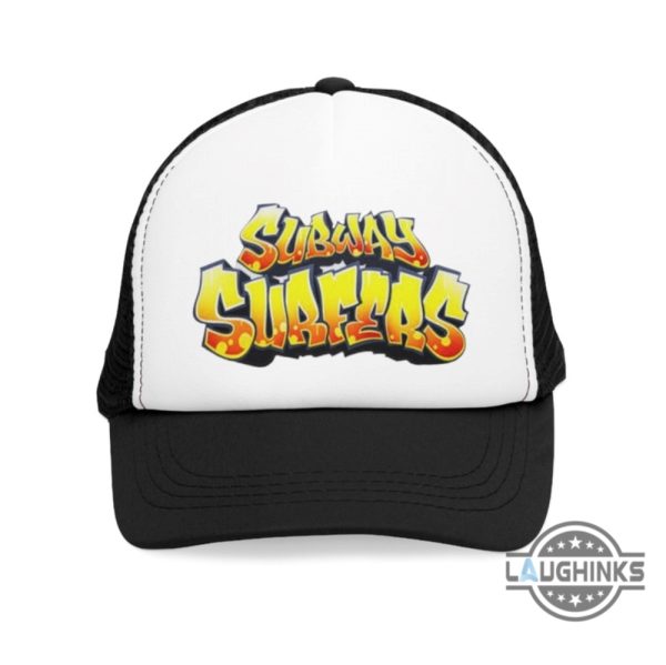 game subway surfers hat jake subway surfer printed or embroidered mesh trucker cap laughinks 2