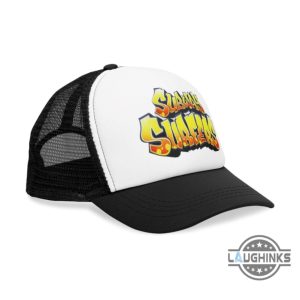 game subway surfers hat jake subway surfer printed or embroidered mesh trucker cap laughinks 6