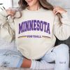 Vintage Minnesota Football Shirt Distressed Minnesota Football Crewneck Sweatshirt Vikings Hoodie Minnesota Football Fan Gift giftyzy 3