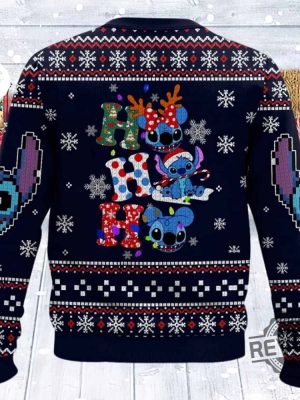 Stitch Merry Stitchmas Ugly Christmas Sweater Stitch Merry Stitchmas Christmas Sweatshirt revetee 2