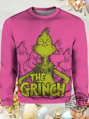 Pink Grinch Sweatshirt Target Pink Grinch Hoodie Shirt revetee 2