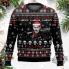 The Walking Dead Have A Smashing Holiday Ugly Christmas Sweater revetee 1