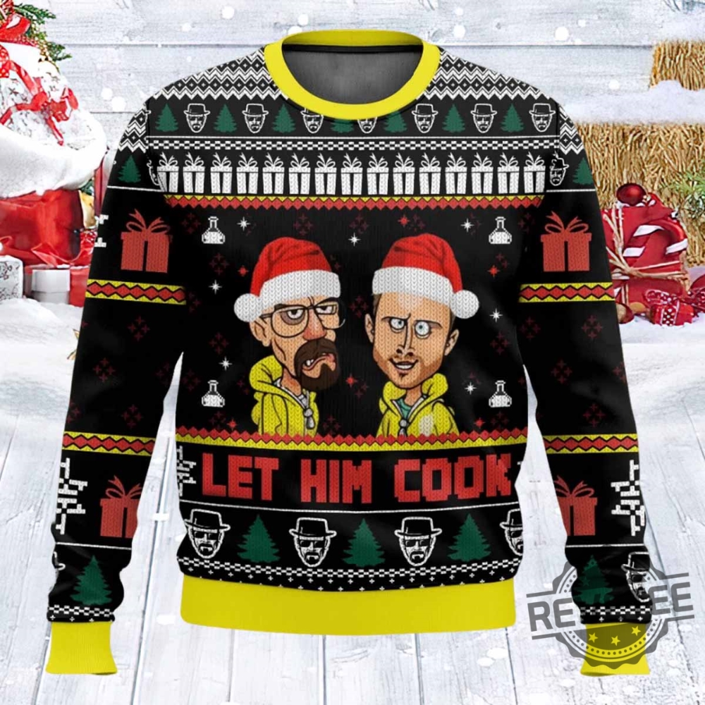 Breaking Bad Let Him Cook Christmas Ugly Sweater