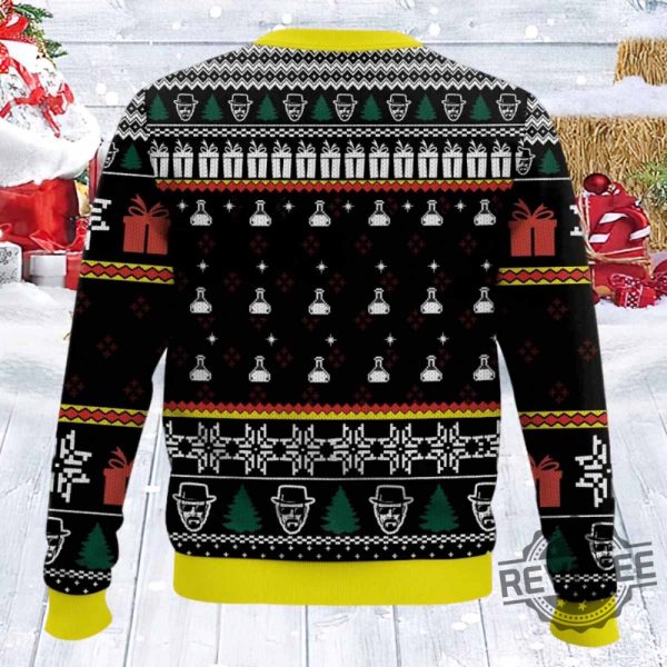 Breaking Bad Let Him Cook Christmas Ugly Sweater revetee 2