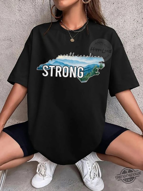 Hurricane Helene Relief North Carolina Strong Shirt trendingnowe 2