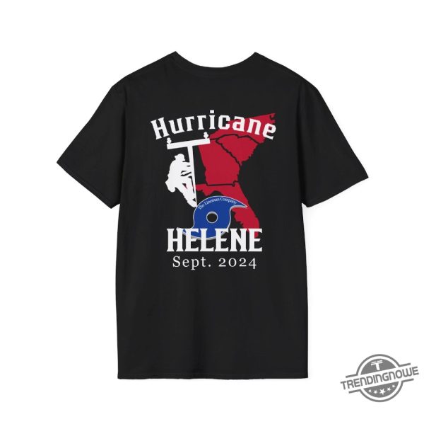 Hurricane Helene American Lineman Journeyman Shirt trendingnowe 1