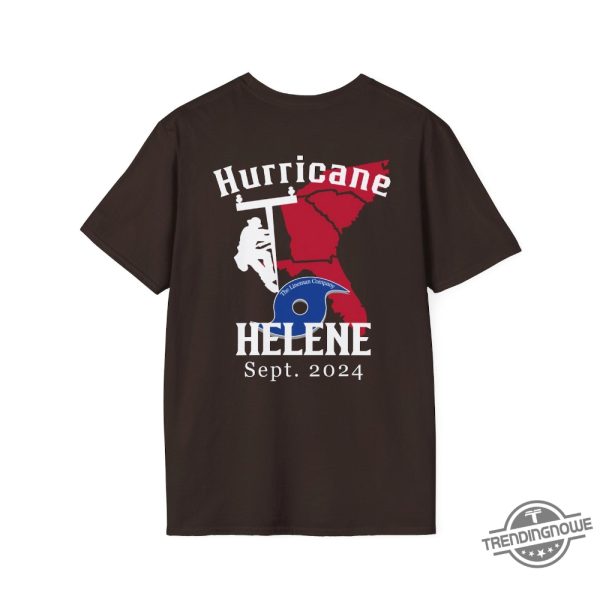 Hurricane Helene American Lineman Journeyman Shirt trendingnowe 4