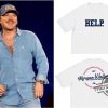 Morgan Wallen Hurricane Helene Relief Help Shirt trendingnowe 1