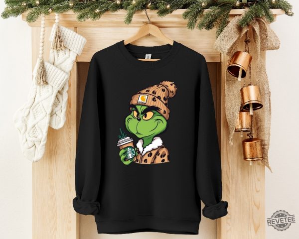 Bougie Grinch Christmas Shirt Christmas Movie Gift Grinch Christmas Hoodie revetee 1