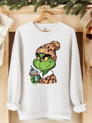 Bougie Grinch Christmas Shirt Christmas Movie Gift Grinch Christmas Hoodie revetee 2