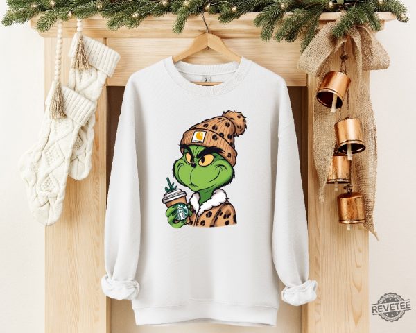 Bougie Grinch Christmas Shirt Christmas Movie Gift Grinch Christmas Hoodie revetee 2