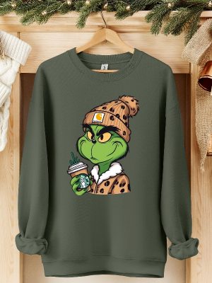 Bougie Grinch Christmas Shirt Christmas Movie Gift Grinch Christmas Hoodie revetee 3