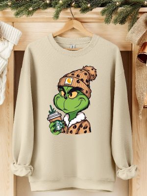 Bougie Grinch Christmas Shirt Christmas Movie Gift Grinch Christmas Hoodie revetee 5