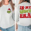 In My Grinch Era Christmas Shirt Grinch Era Sweatshirt Retro Christmas Shirt revetee 1