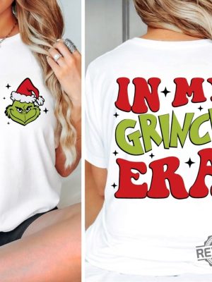 In My Grinch Era Christmas Shirt Grinch Era Sweatshirt Retro Christmas Shirt revetee 2