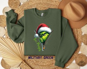 Ew People Grinch Sweatshirt Grinch Shirt Christmas Grinch Sweatshirt Christmas Sweatshirt revetee 2