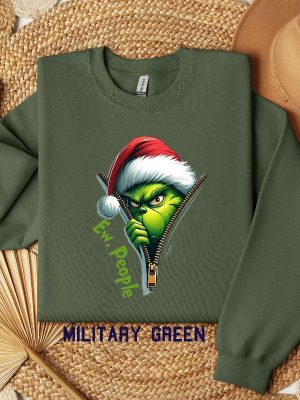 Ew People Grinch Sweatshirt Grinch Shirt Christmas Grinch Sweatshirt Christmas Sweatshirt revetee 2