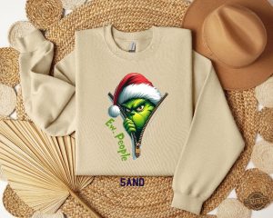 Ew People Grinch Sweatshirt Grinch Shirt Christmas Grinch Sweatshirt Christmas Sweatshirt revetee 3