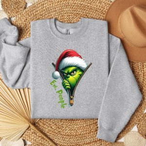 Ew People Grinch Sweatshirt Grinch Shirt Christmas Grinch Sweatshirt Christmas Sweatshirt revetee 4