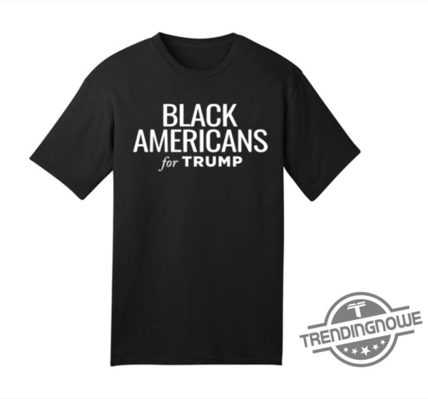 Black Americans For Trump Shirt trendingnowe 1