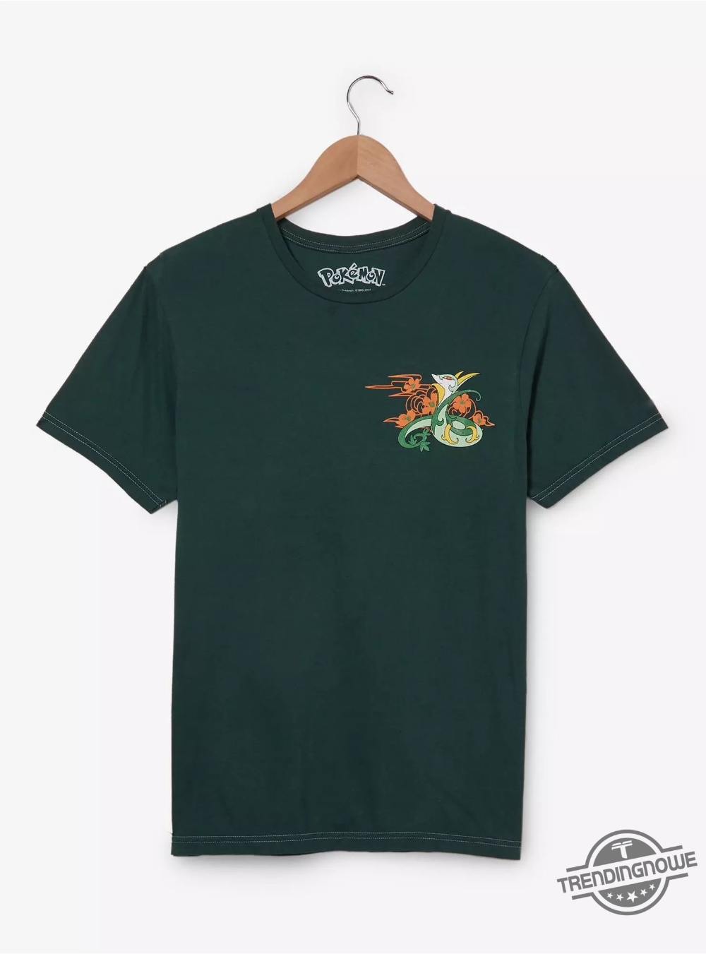 Pokemon Serperior Floral Portrait Shirt