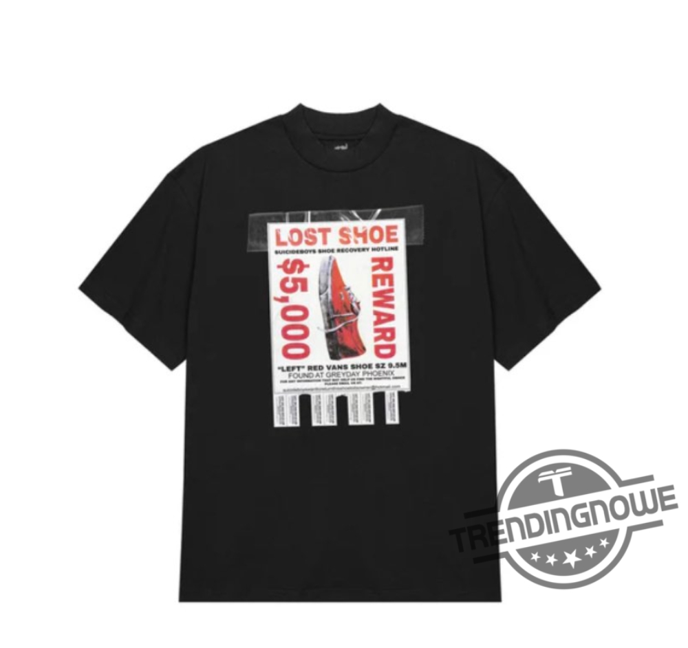 Hurricane Helene Relief Suicideboys Lost Shoe Shirt