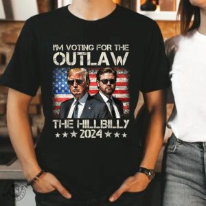 Vintage Im Voting For The Outlaw And The Hillbilly Letters With The Outlaw Tshirt Im With The Outlaw Hoodie Drain The Swamp Sweatshirt Trump Hillbilly Shirt giftyzy 3