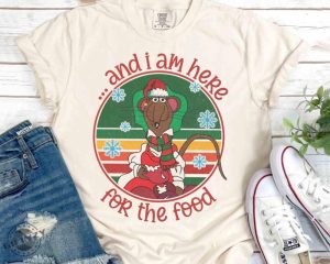 Retro Disney Gonzo And Rizzo The Rat Muppet Christmas Carol Shirt I Am Here To Tell The Story Hoodie And I Am Here For The Food Sweatshirt Disneyland Trip Tshirt giftyzy 3