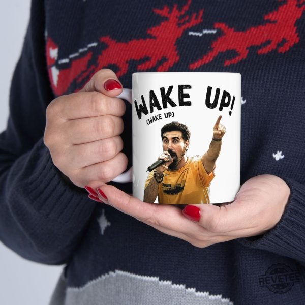 Wake Up Chop Suey System Of A Down Mug revetee 4