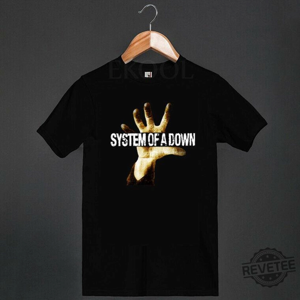 System Of A Down Vintage Hand T Shirt System Of A Down Shirt Sweatshirt Hoodie