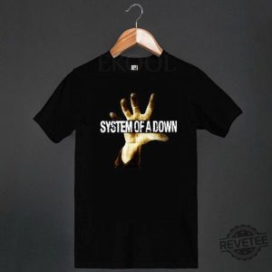 System Of A Down Vintage Hand T Shirt System Of A Down Shirt Sweatshirt Hoodie revetee 2