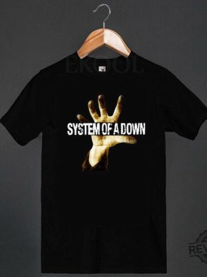 System Of A Down Vintage Hand T Shirt System Of A Down Shirt Sweatshirt Hoodie revetee 2