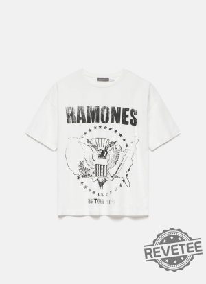 Ivory Ramones Graphic T Shirt Ramones T Shirt Sweatshirt Hoodie revetee 4