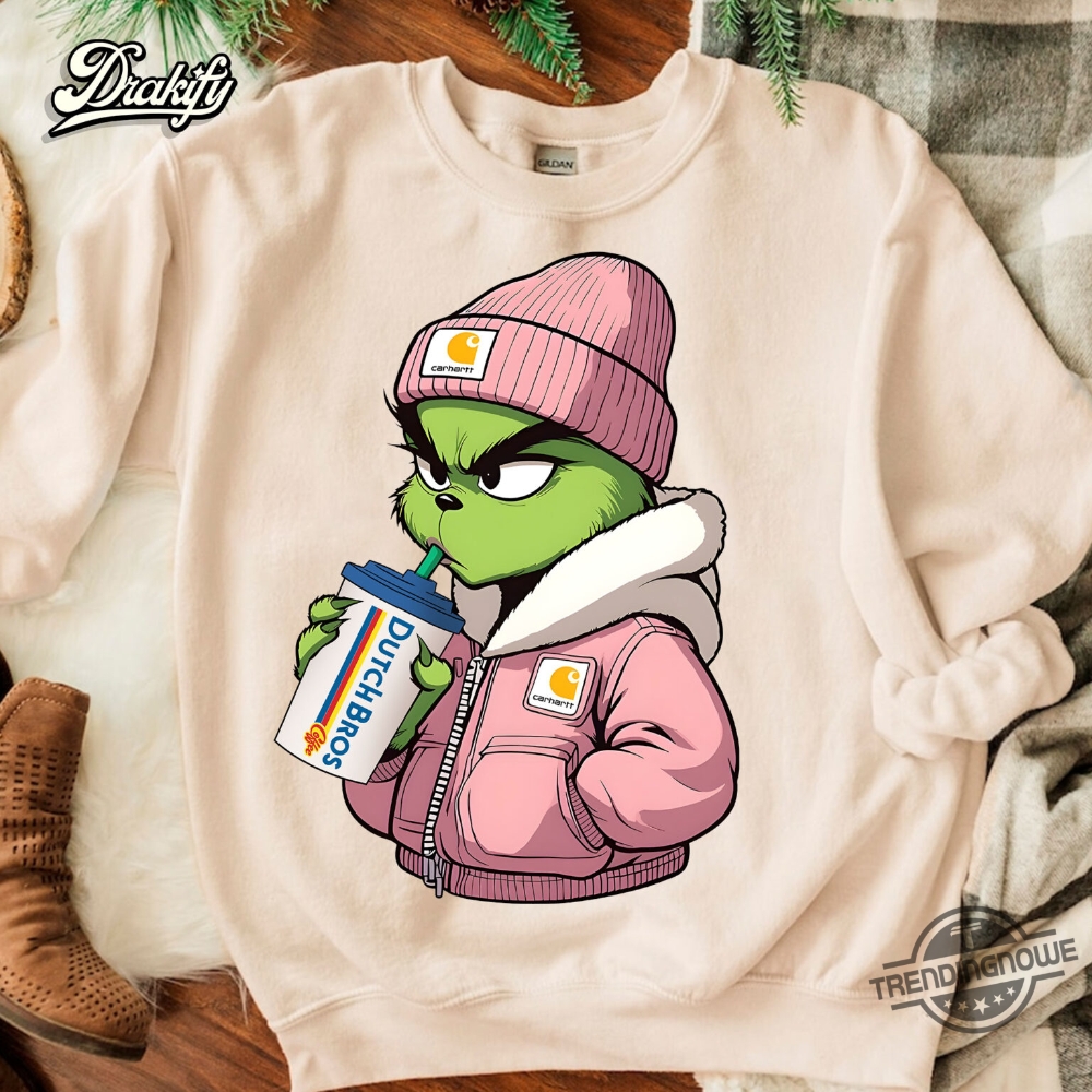 The Grinch Drink Dutch Bros Coffee Shirt