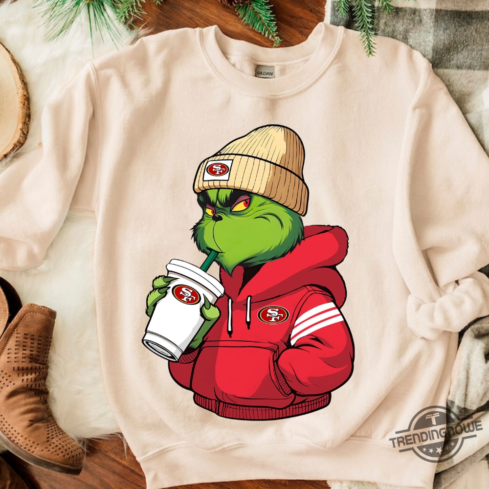 The Grinch Boy San Francisco 49Ers Shirt