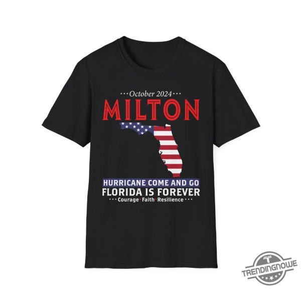 Florida I Survived Hurricane Milton Shirt trendingnowe 1