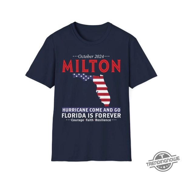 Florida I Survived Hurricane Milton Shirt trendingnowe 2