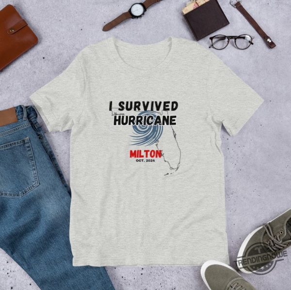 2024 I Survived Hurricane Milton Shirt trendingnowe 1