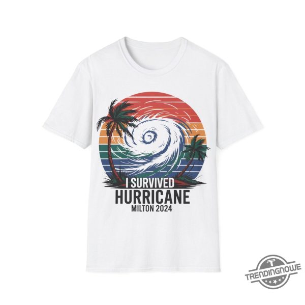 Nostalgia Hurricane Milton Survived Shirt trendingnowe 3