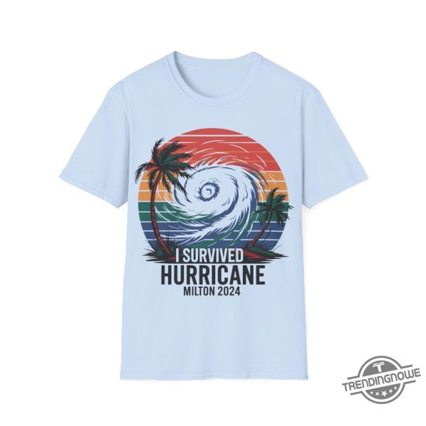 Nostalgia Hurricane Milton Survived Shirt trendingnowe 4